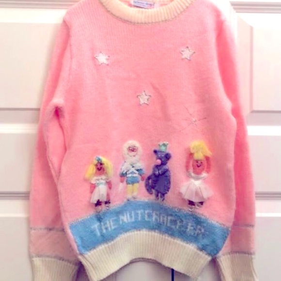 Vintage HARLEQUIN DESIGNS Cynthia McKinney THE NUTCRACKER Ballet Sweater 6 - Picture 1 of 7